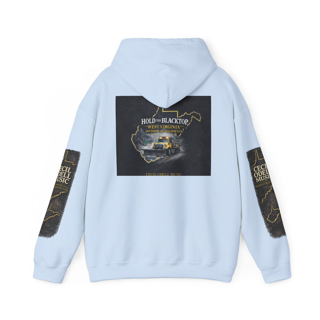 Hoodie: "Hold The Blacktop" Vintage Road Trip Graphic Pullover
