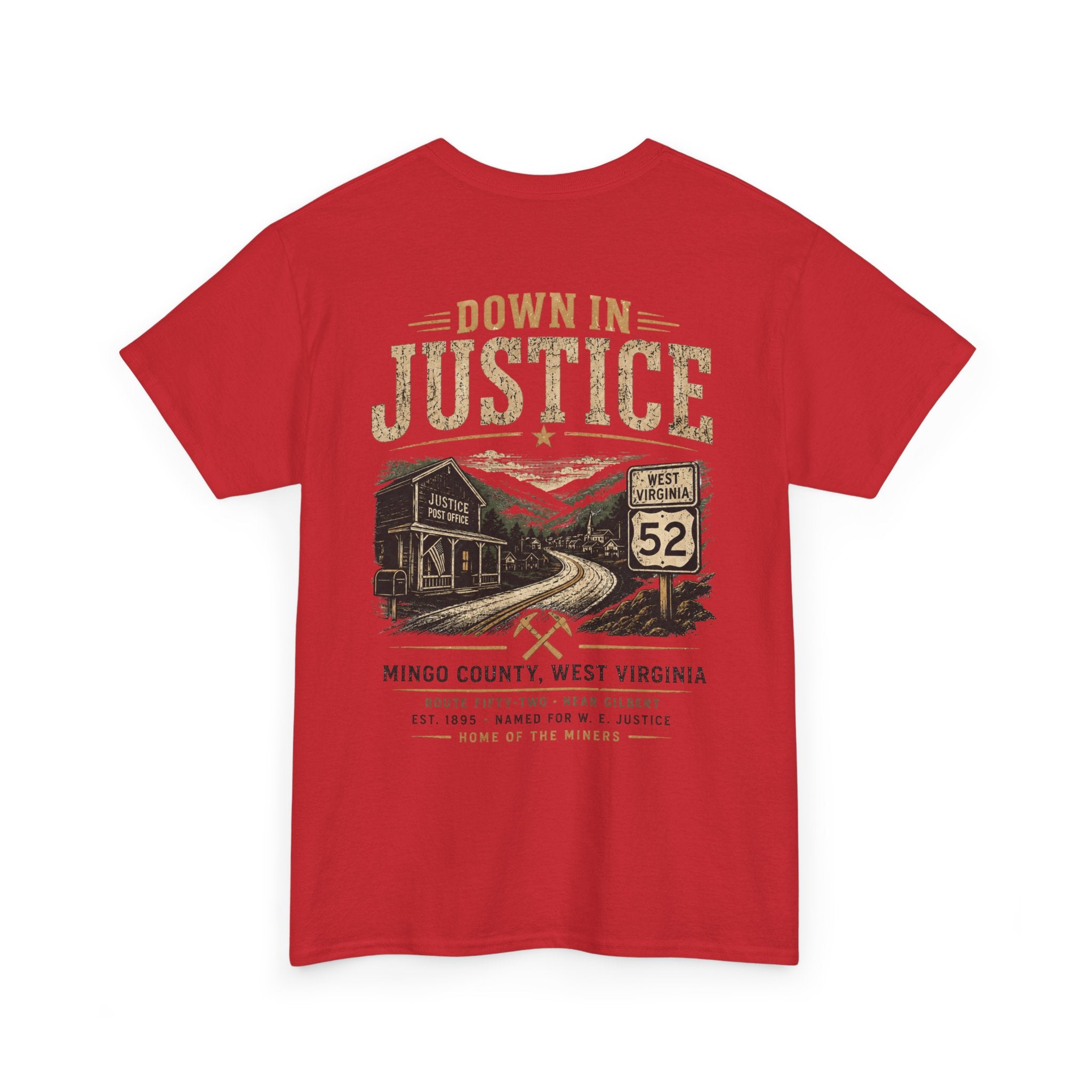 T-Shirt — "Down in Justice"