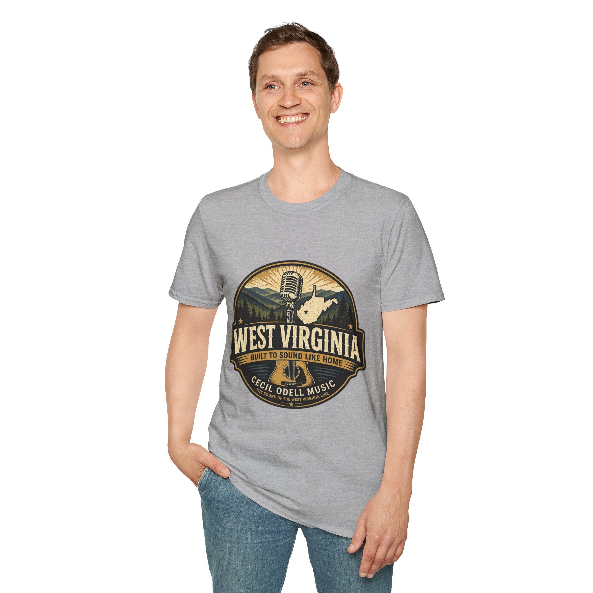 Grandma's Farm T-Shirt: West Union West Virginia Rustic Country Tee