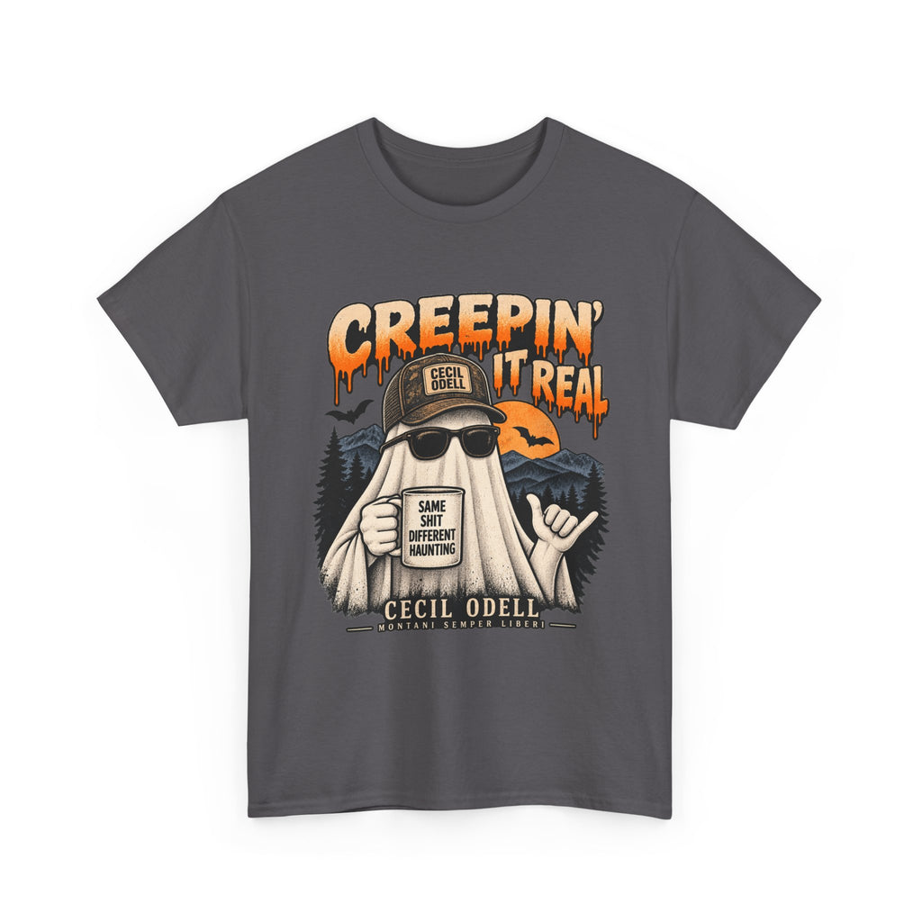 Creepin' It Real Halloween Tee | Cecil Odell