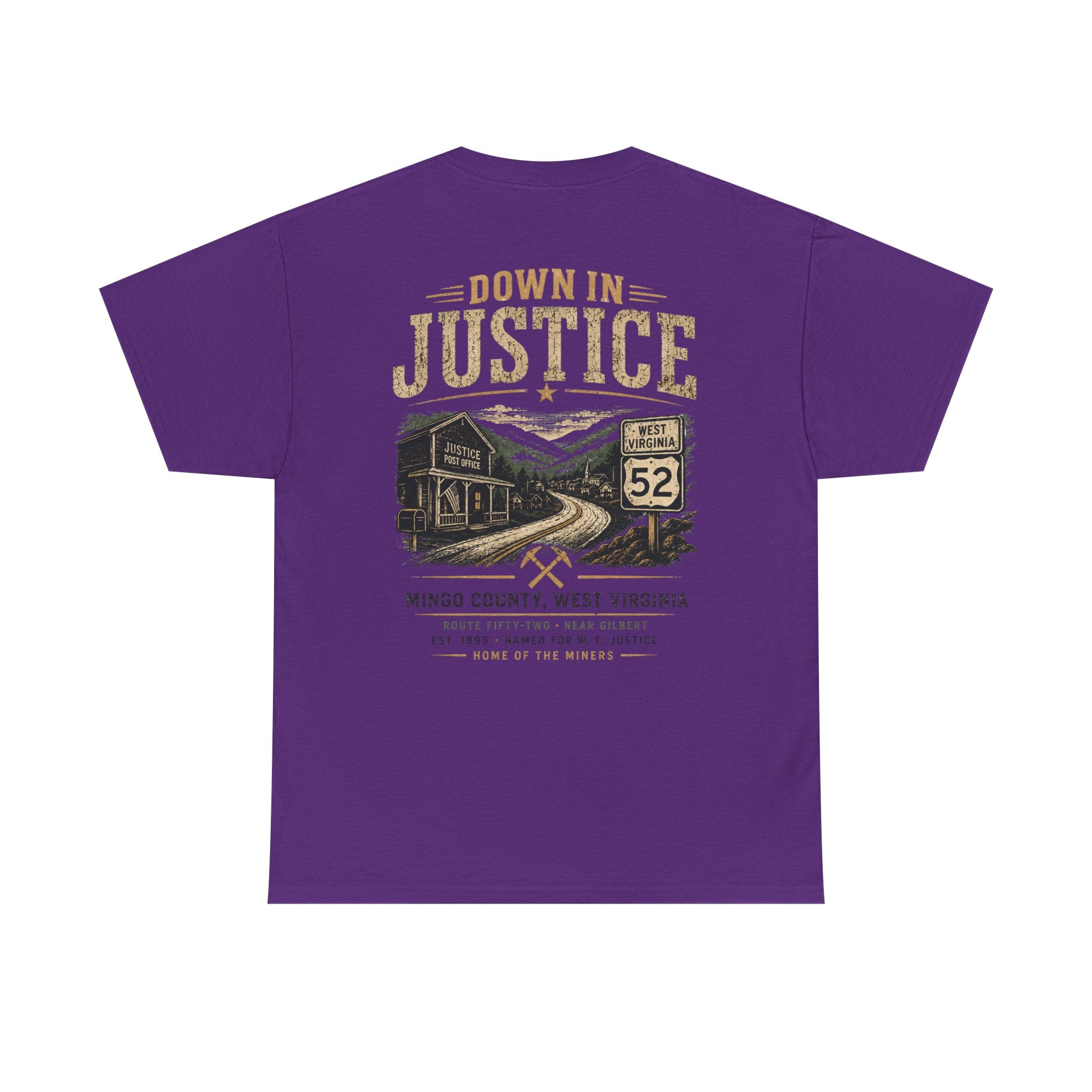 T-Shirt — "Down in Justice"