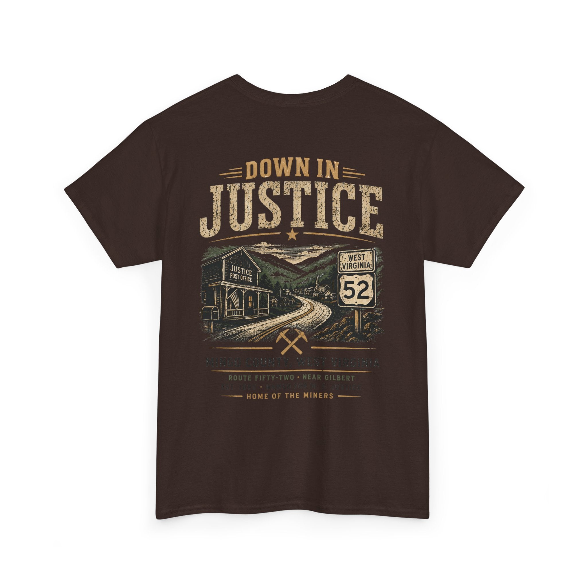 T-Shirt — "Down in Justice"