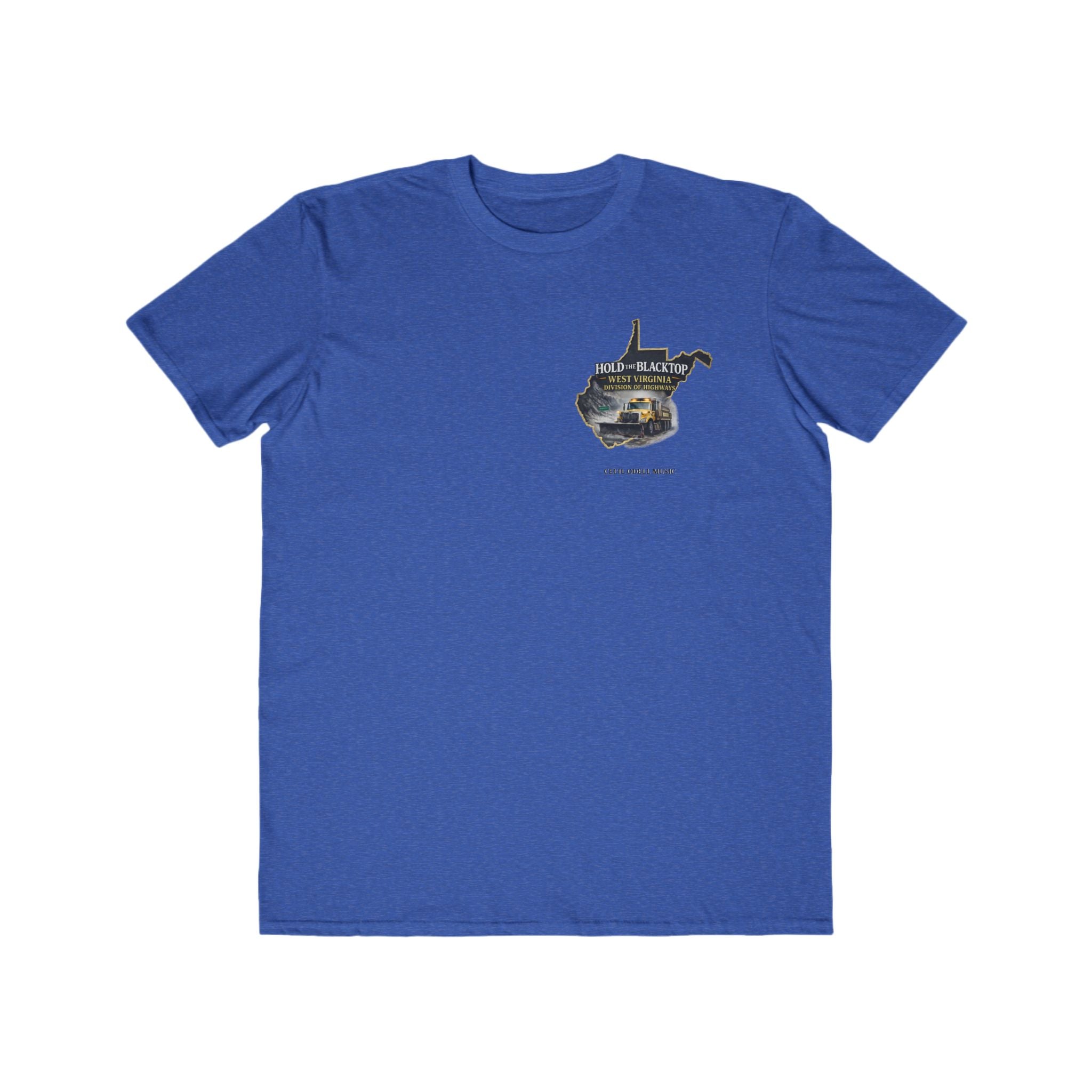 West Virginia Map T‑Shirt: "Hold the Blacktop" Vintage Truck Graphic Tee