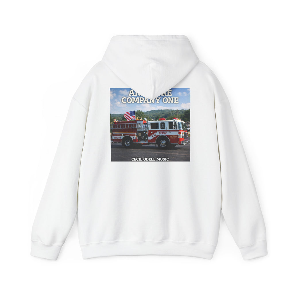 West Virginia Line Firetruck Hoodie: "The Sound of the West Virginia Line" Tribute Sweatshirt