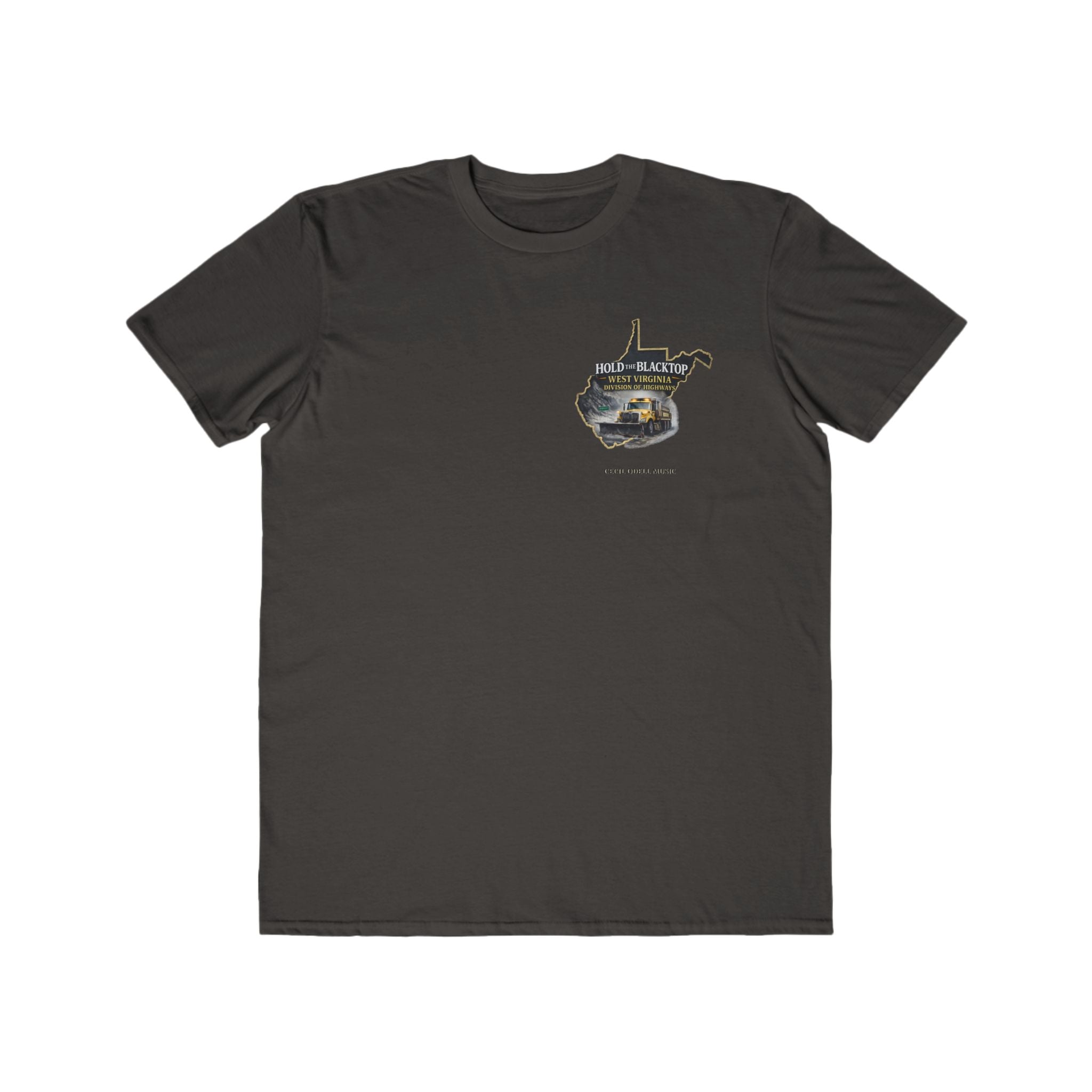West Virginia Map T‑Shirt: "Hold the Blacktop" Vintage Truck Graphic Tee