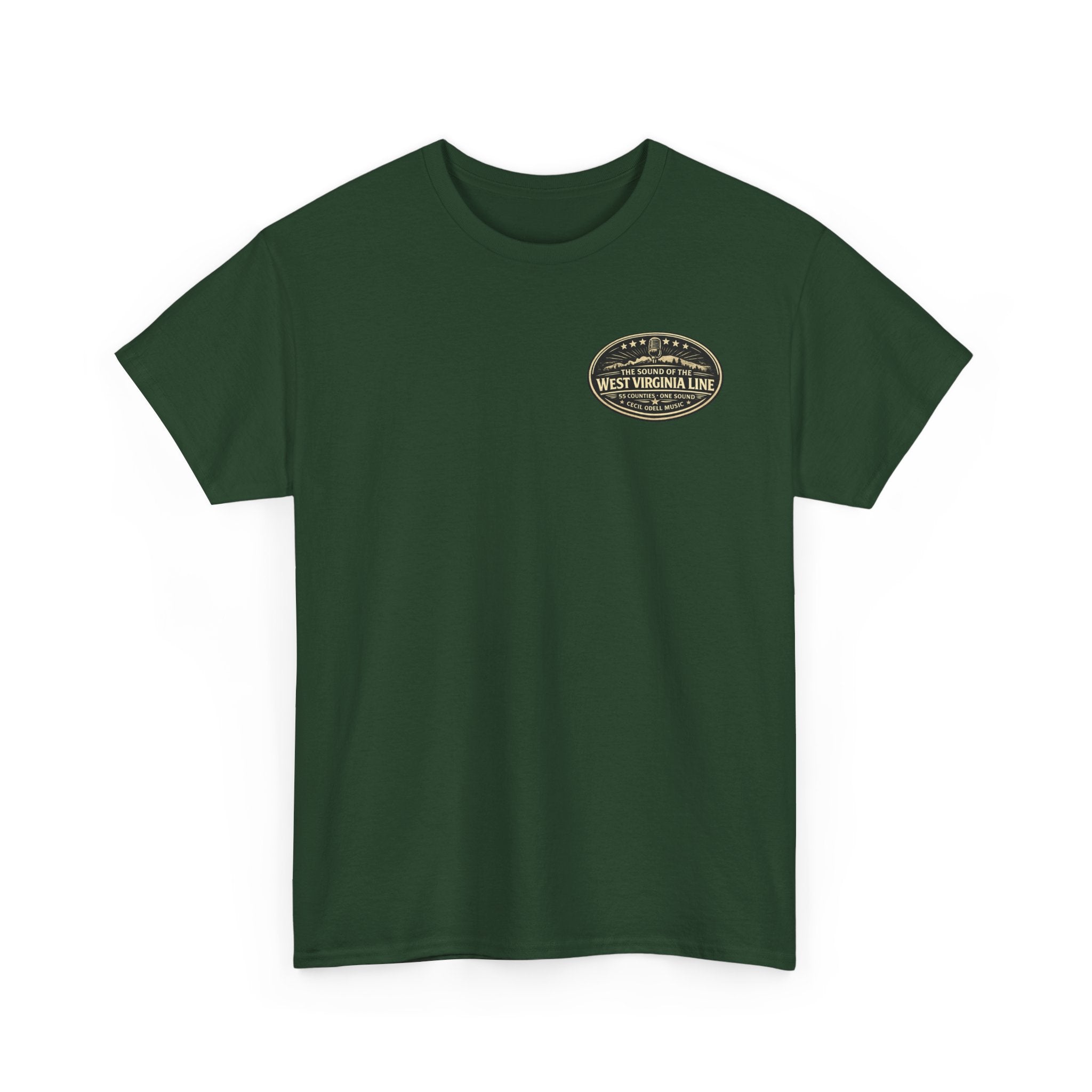 Police Line T-Shirt: Oak Hill 'Police Line' Album Cover Tee