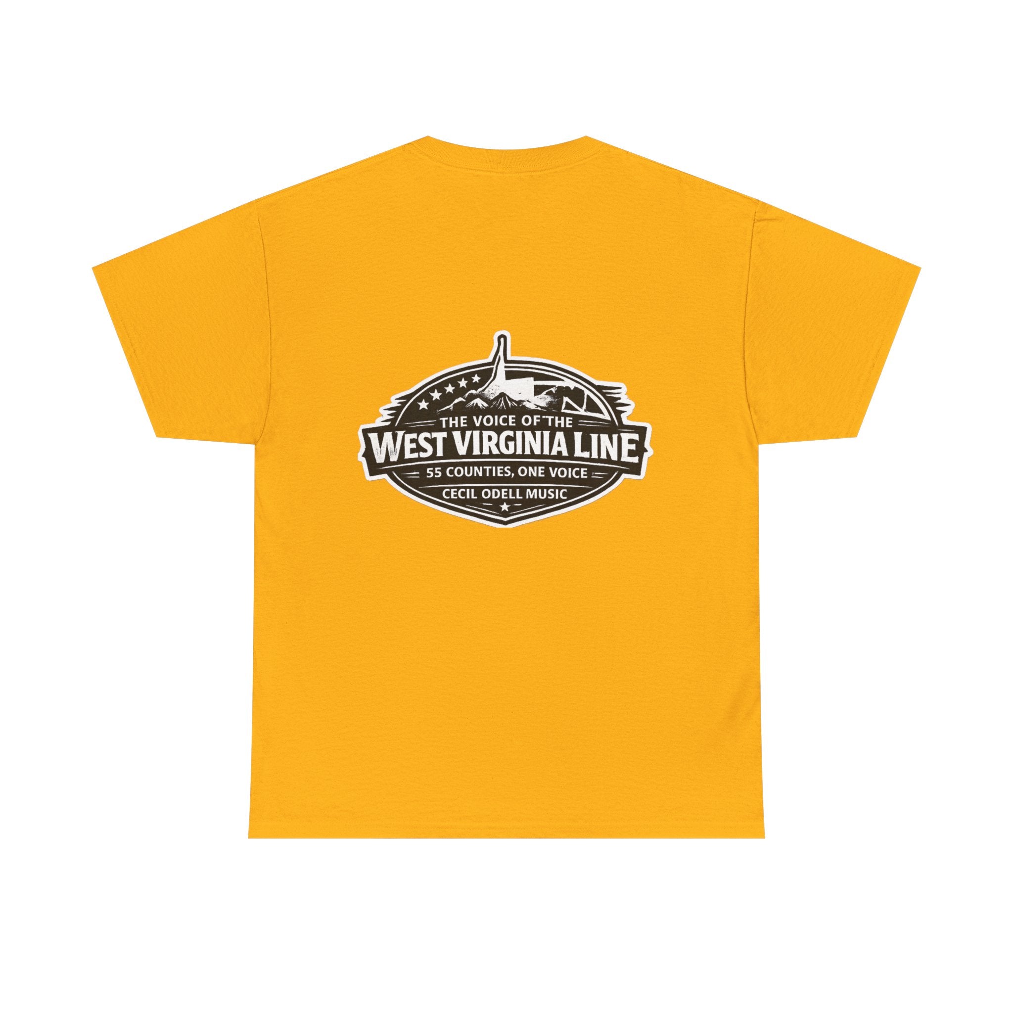 West Virginia Line Tee: 'The Voice of the West Virginia Line' Graphic T-Shirt