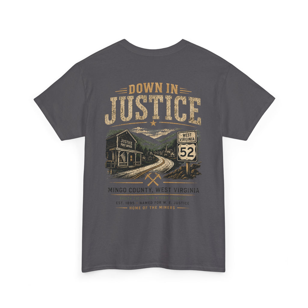 T-Shirt — "Down in Justice"