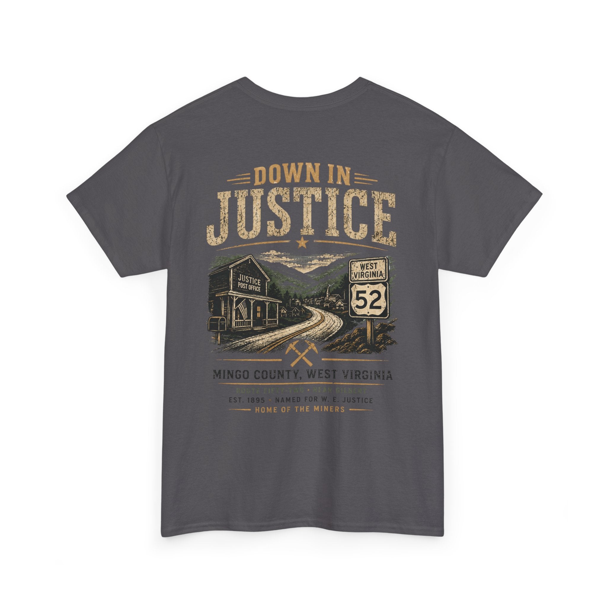 T-Shirt — "Down in Justice"