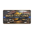 Hold That Line Vanity Plate: Cecil Odell Music West Virginia License Tag