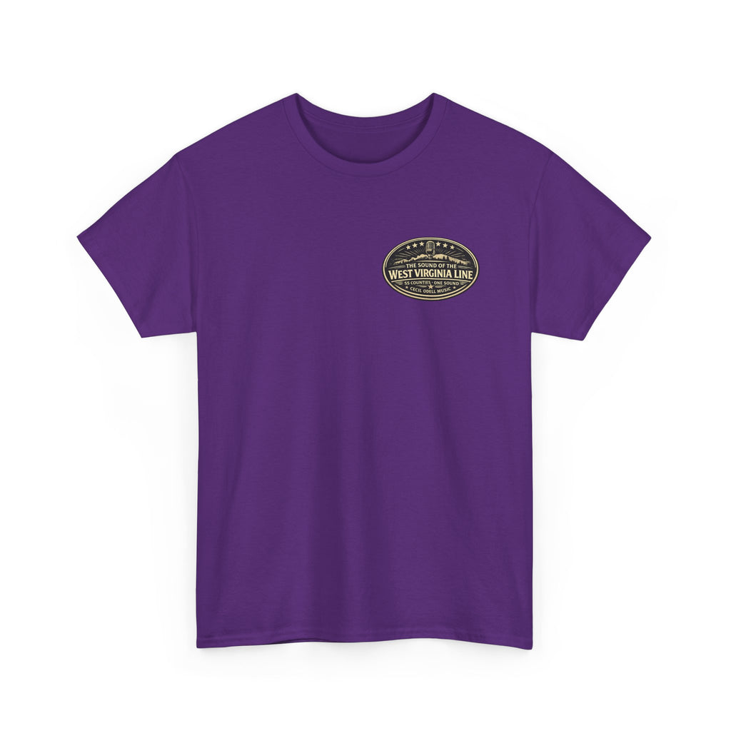 Album Art T‑Shirt: "Yellow Through The Hills" Vintage Roadtrip Tee