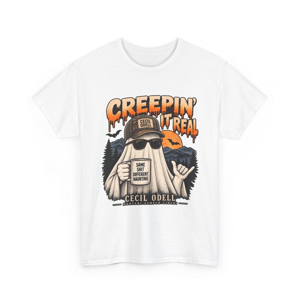 Creepin' It Real Halloween Tee | Cecil Odell