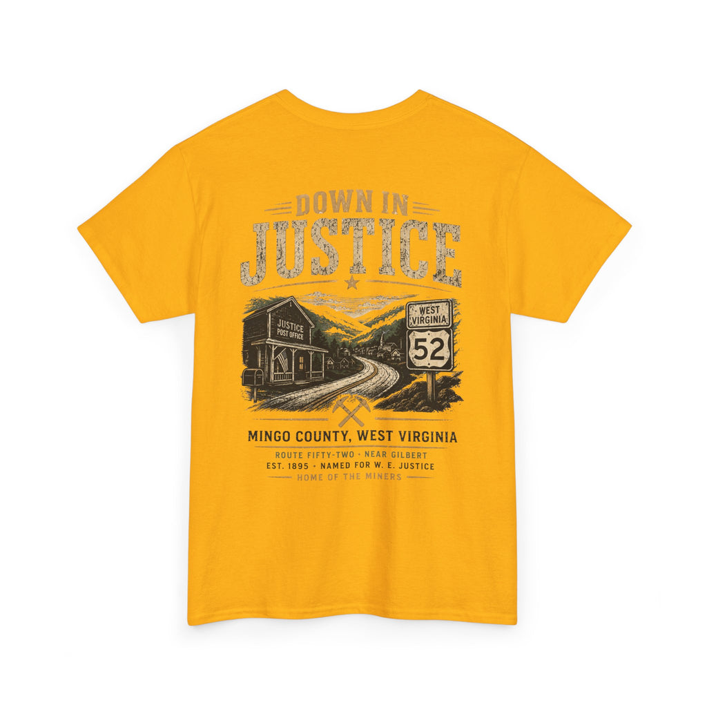 T-Shirt — "Down in Justice"