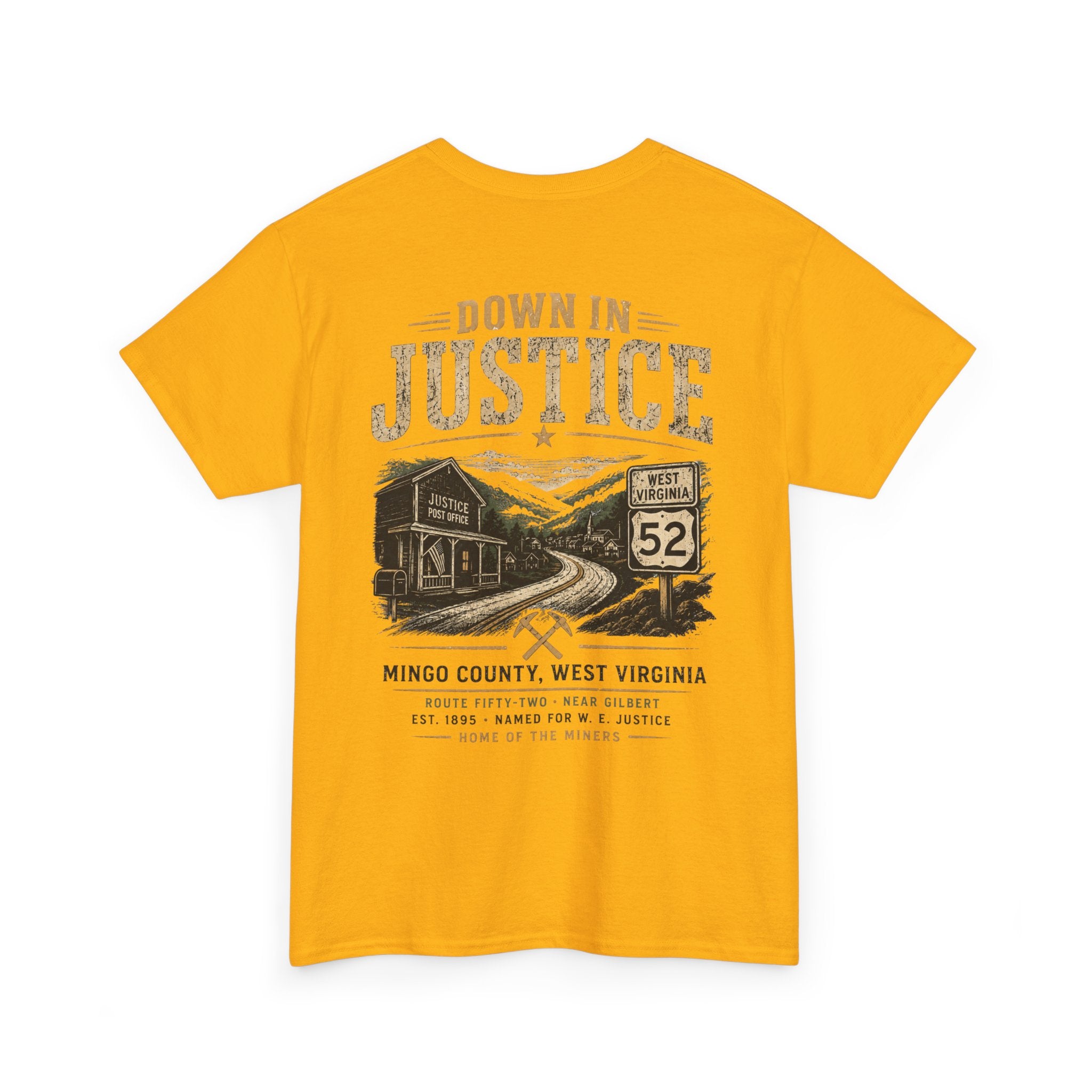 T-Shirt — "Down in Justice"