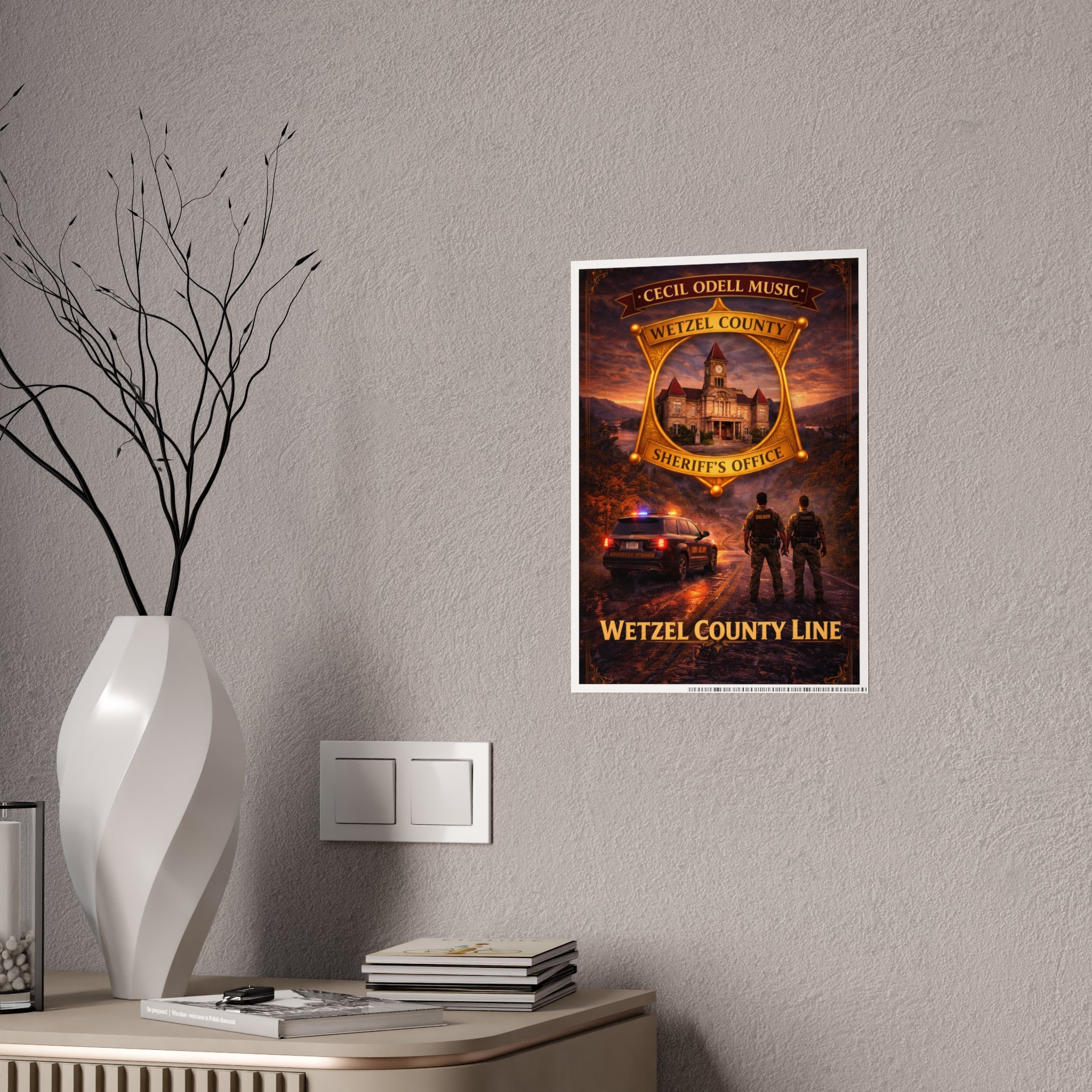 Wetzel County Line: Sheriff’s Office Gloss Poster