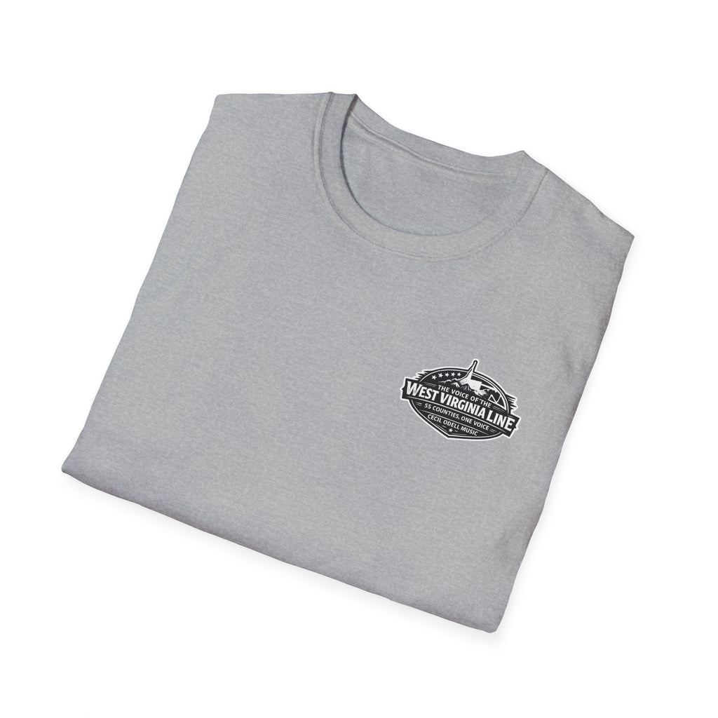 West Virginia Home T-Shirt: "Cecil Odell" Vintage Mountain Music Tee