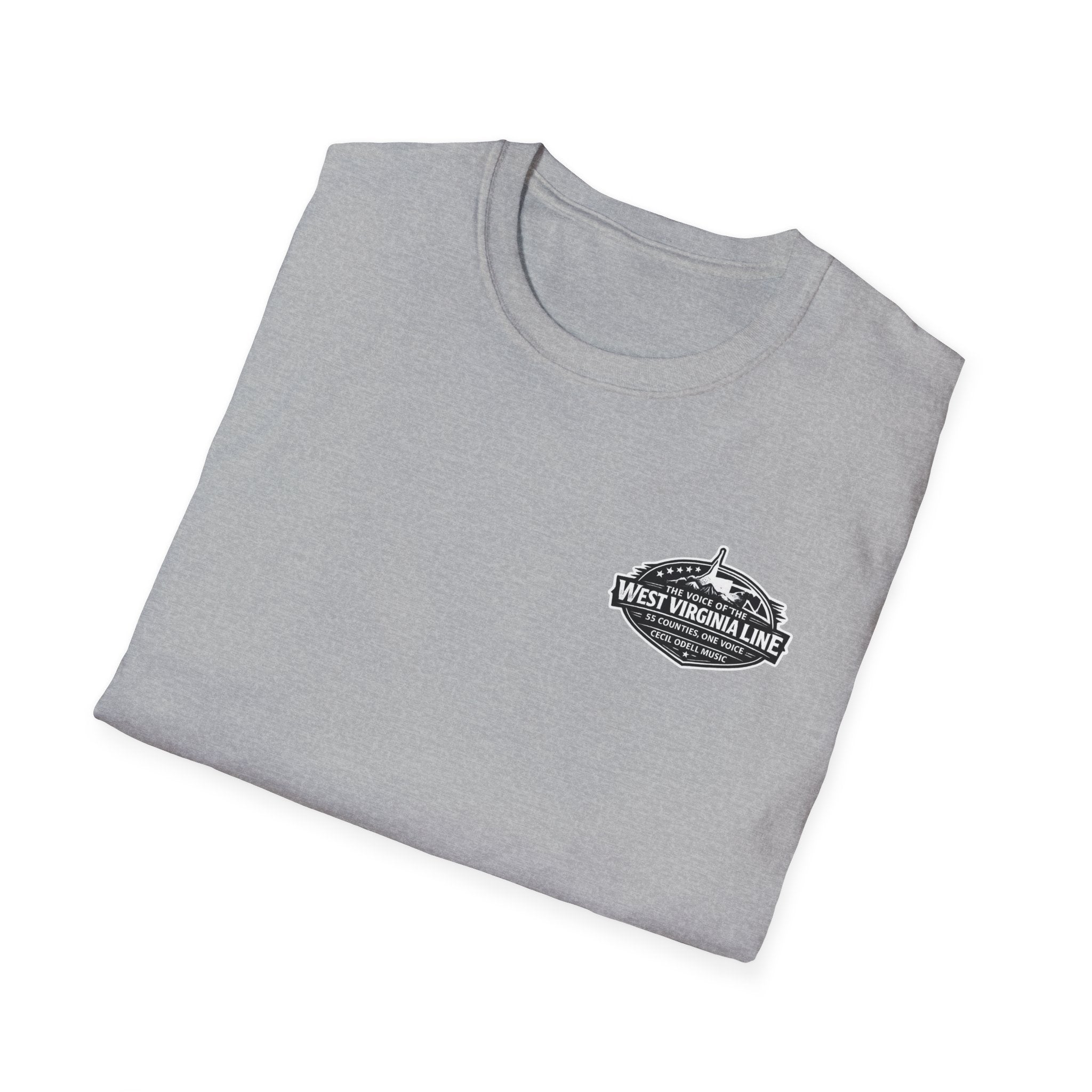 West Virginia Home T-Shirt: "Cecil Odell" Vintage Mountain Music Tee