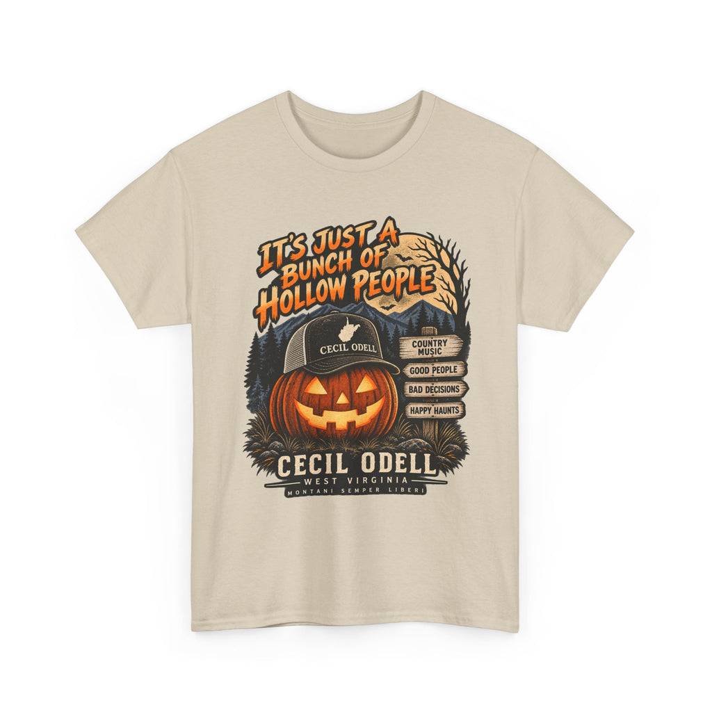 It's Just a Bunch of Hollow People Halloween Tee | Cecil Odell