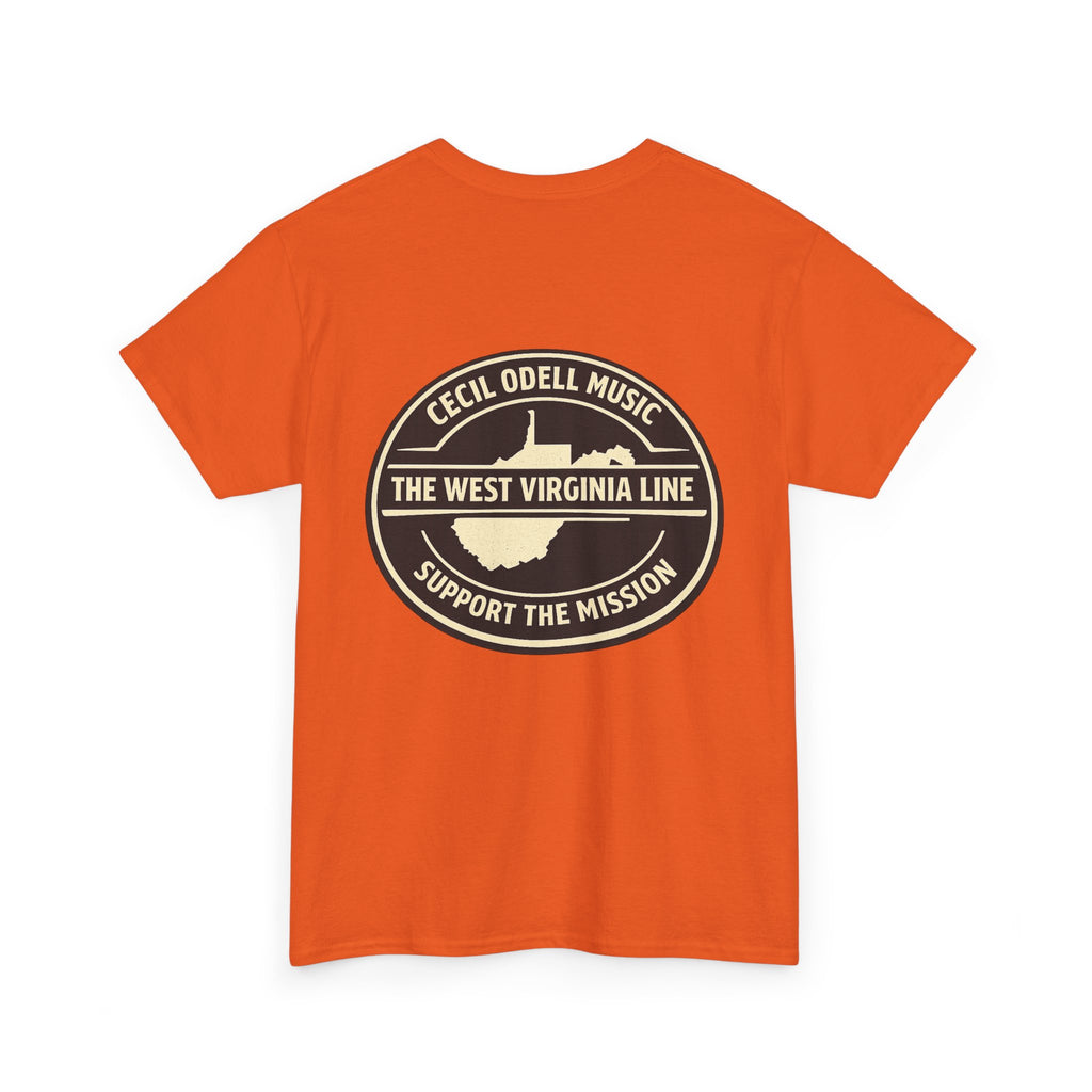 Cecil Odell Music Support the Mission T-Shirt