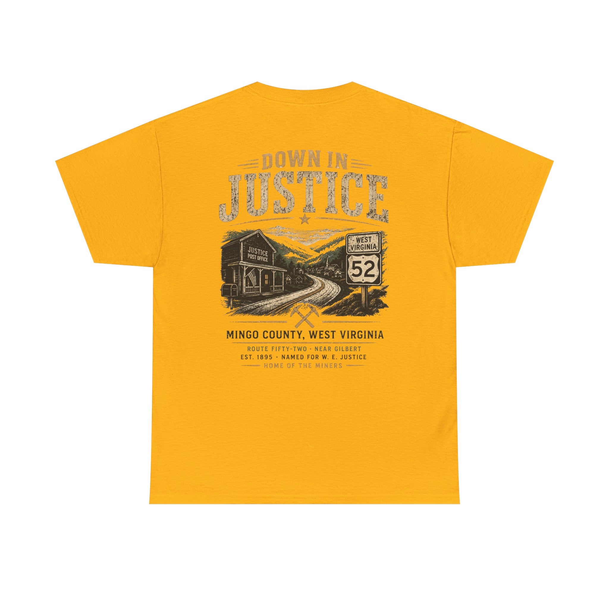 T-Shirt — "Down in Justice"