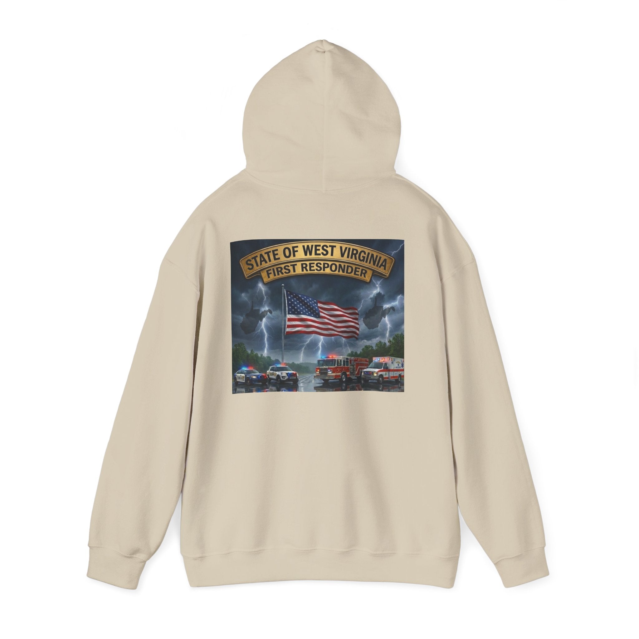 Preston County 911 First Responder Hoodie: Virginia Emergency Services Tribute