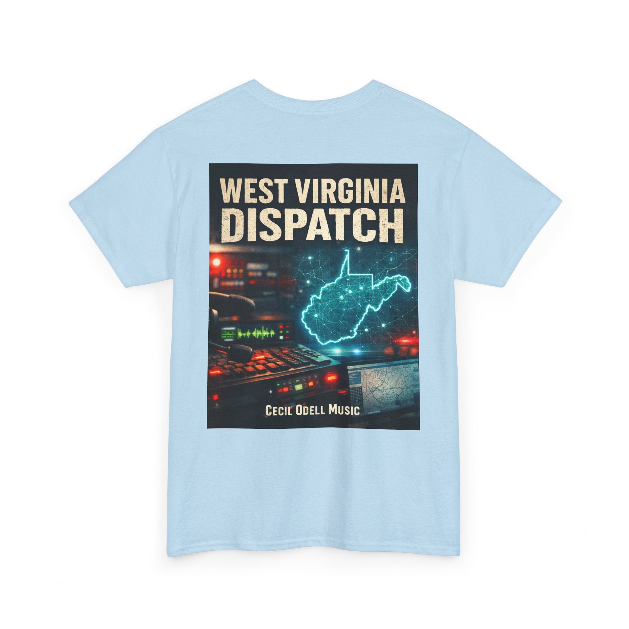 T-Shirt: West Virginia Dispatch Music Tee