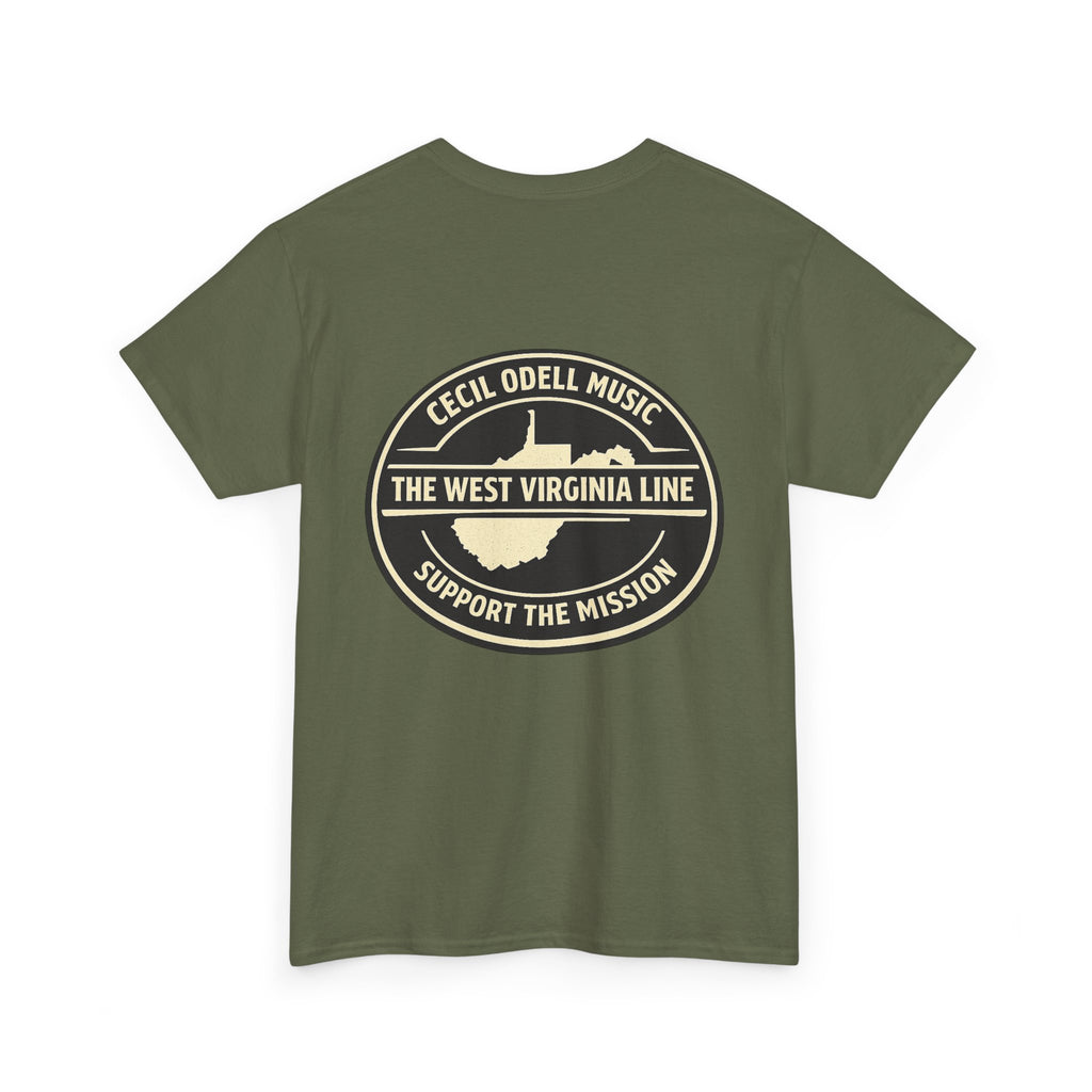 Cecil Odell Music Support the Mission T-Shirt