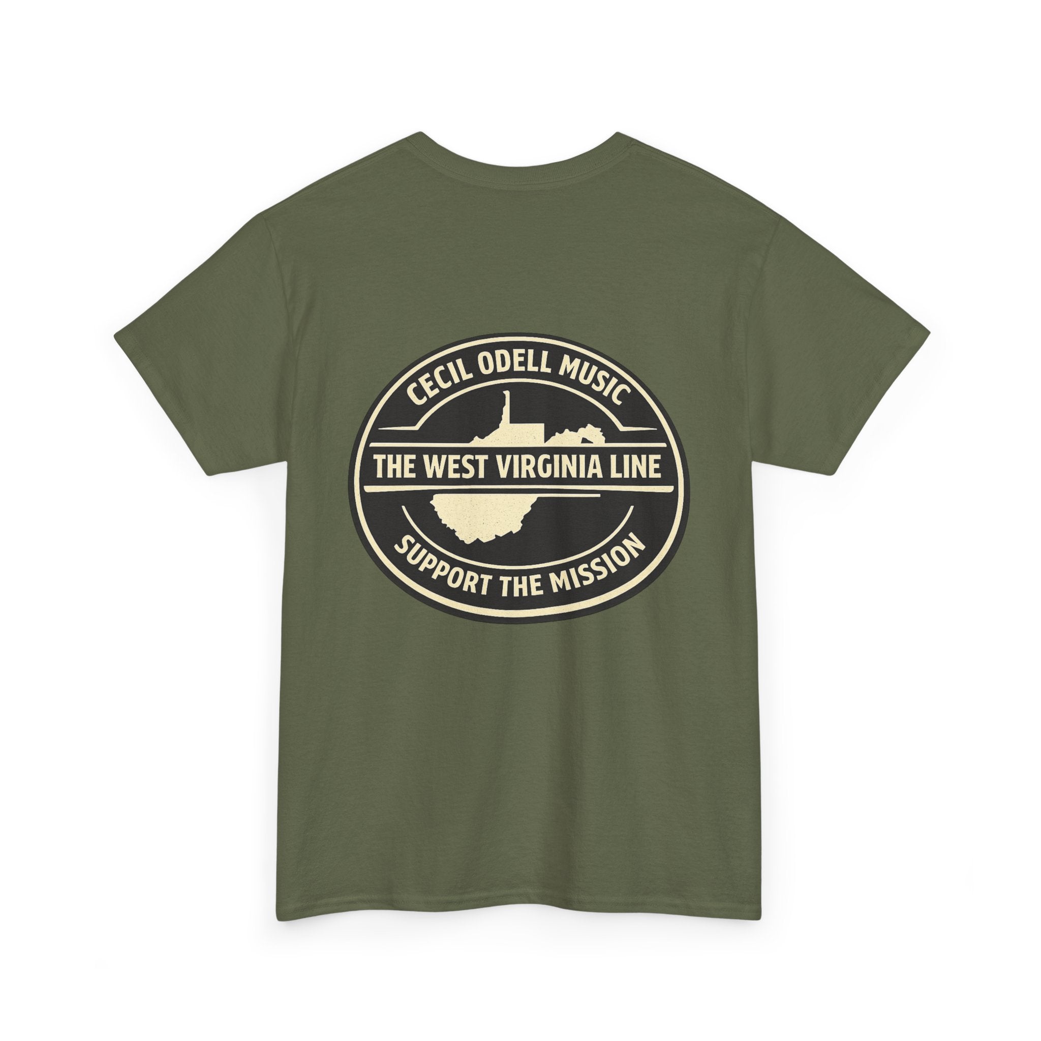 Cecil Odell Music Support the Mission T-Shirt
