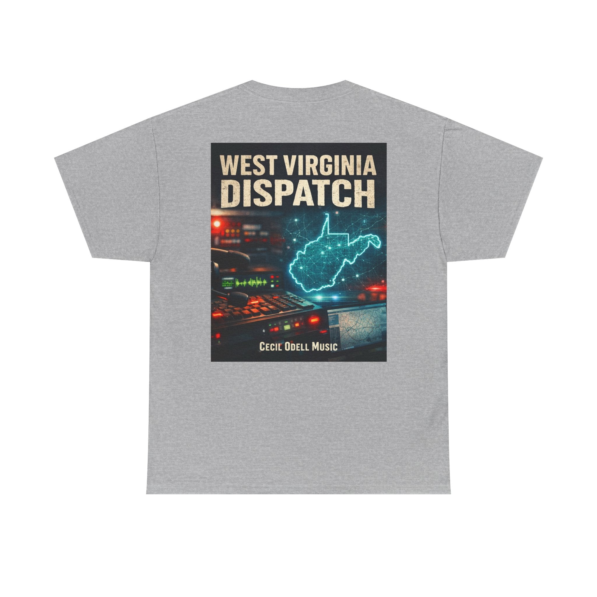 T-Shirt: West Virginia Dispatch Music Tee