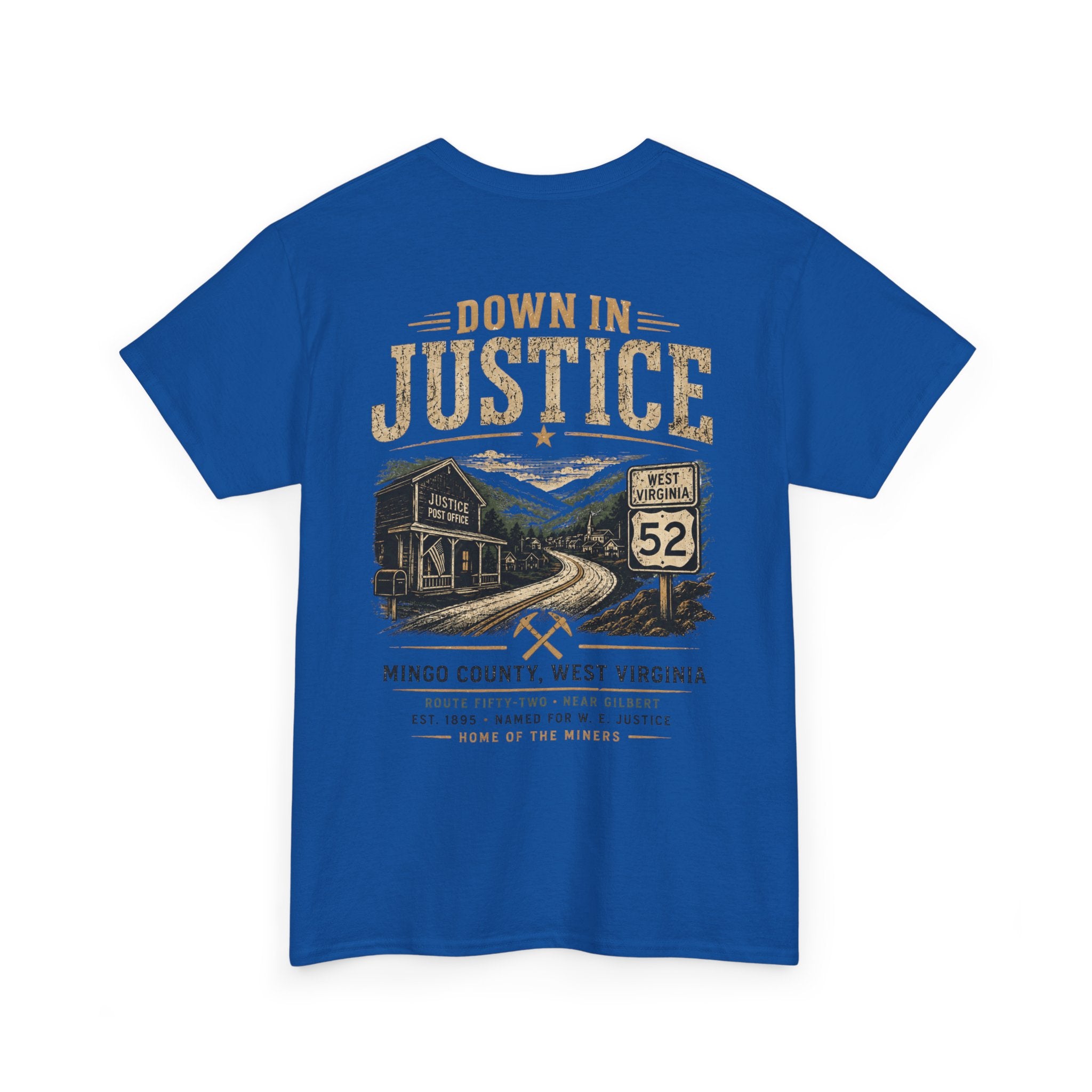 T-Shirt — "Down in Justice"