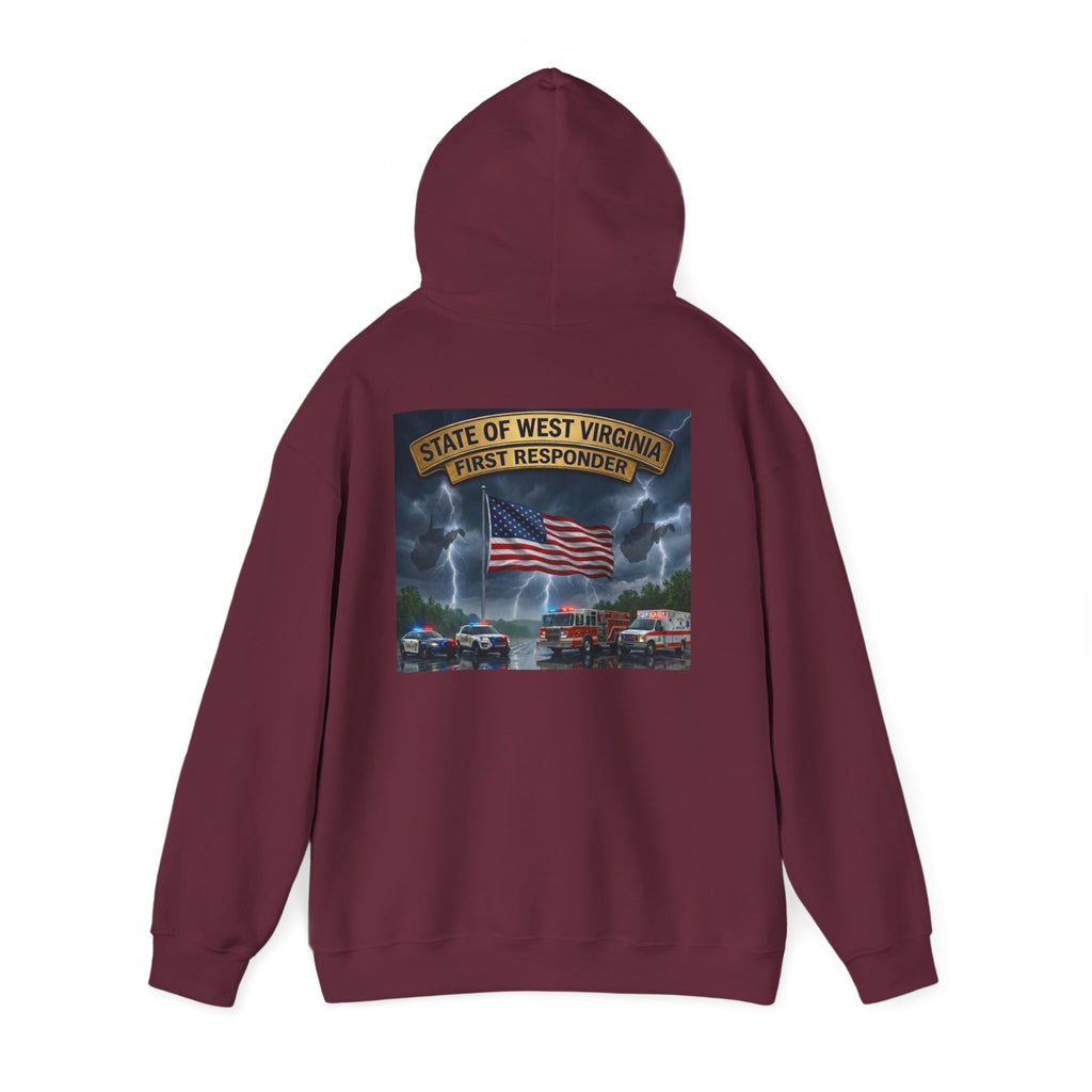 Preston County 911 First Responder Hoodie: Virginia Emergency Services Tribute