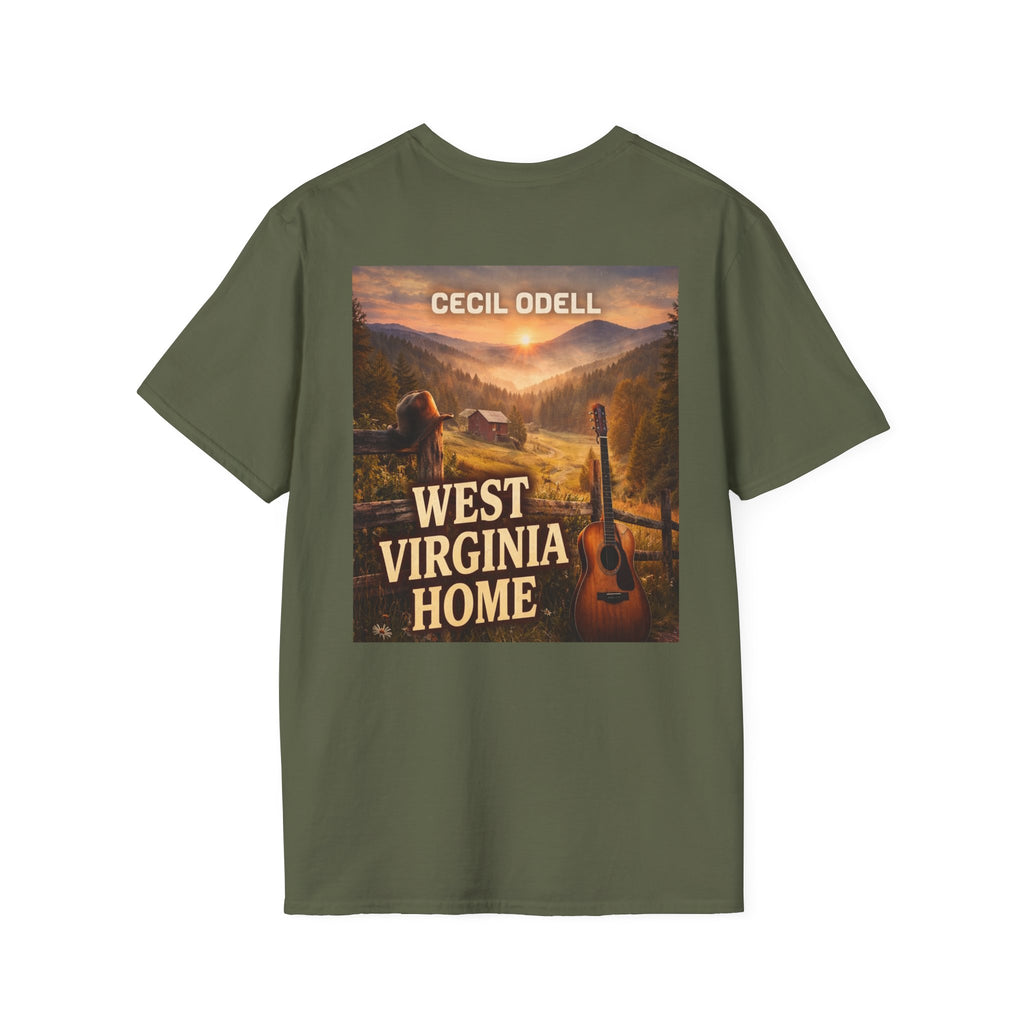 Mountain Made T-Shirt: Scenic Campfire Graphic Tee