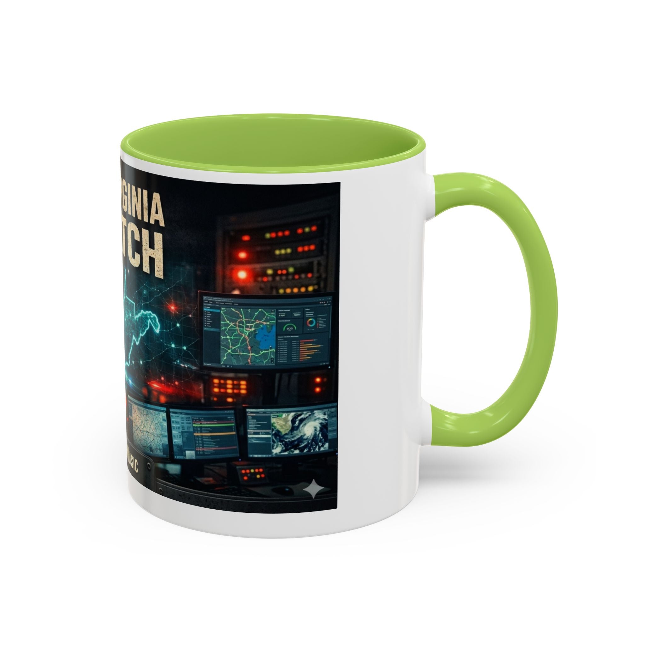 West Virginia Dispatch Accent Coffee Mug: Emergency Dispatch Radio Operator Gift (11/15oz)