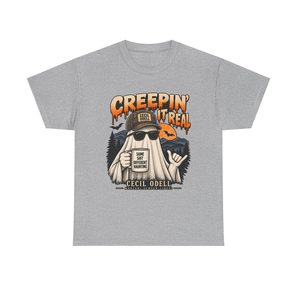 Creepin' It Real Halloween Tee | Cecil Odell