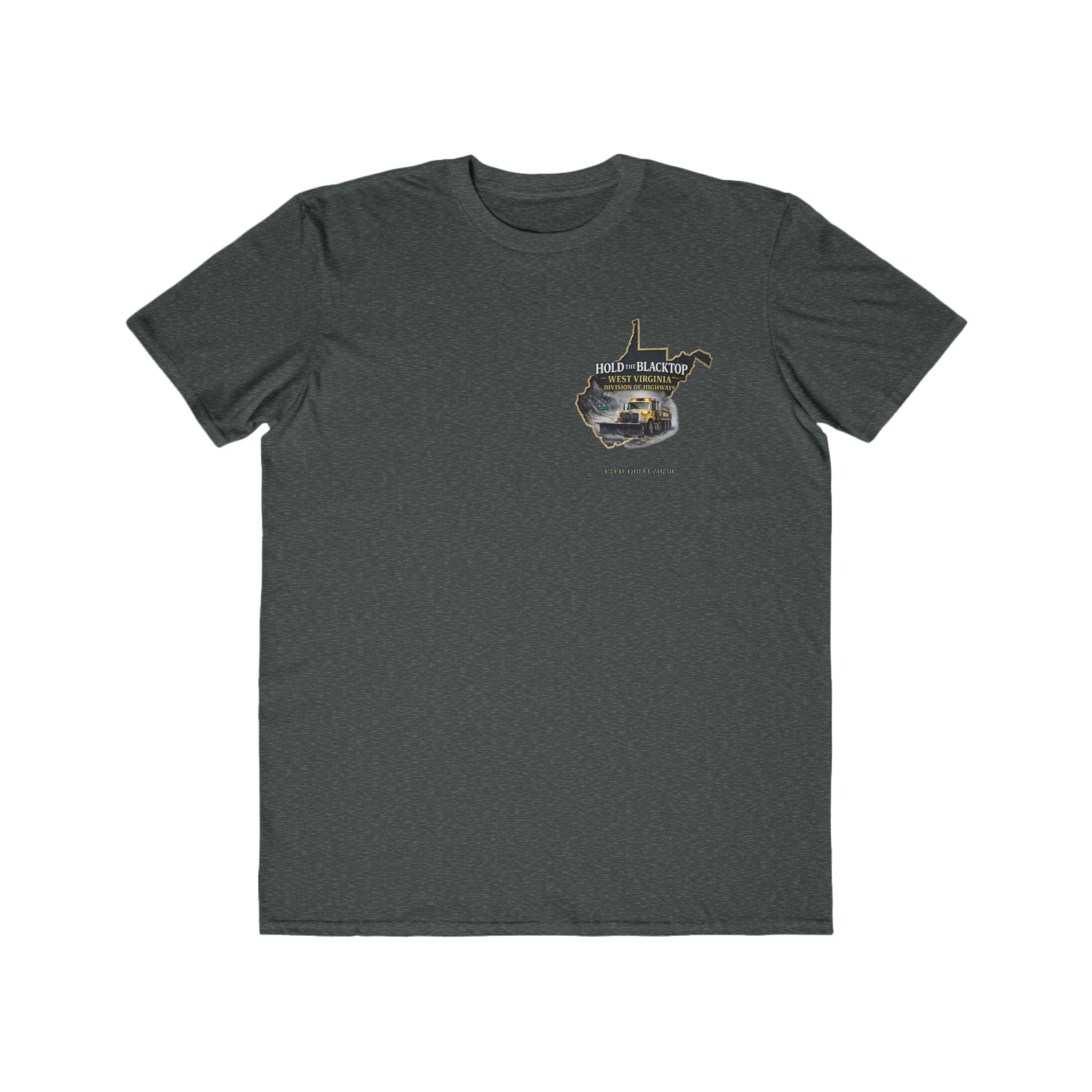 West Virginia Map T‑Shirt: "Hold the Blacktop" Vintage Truck Graphic Tee