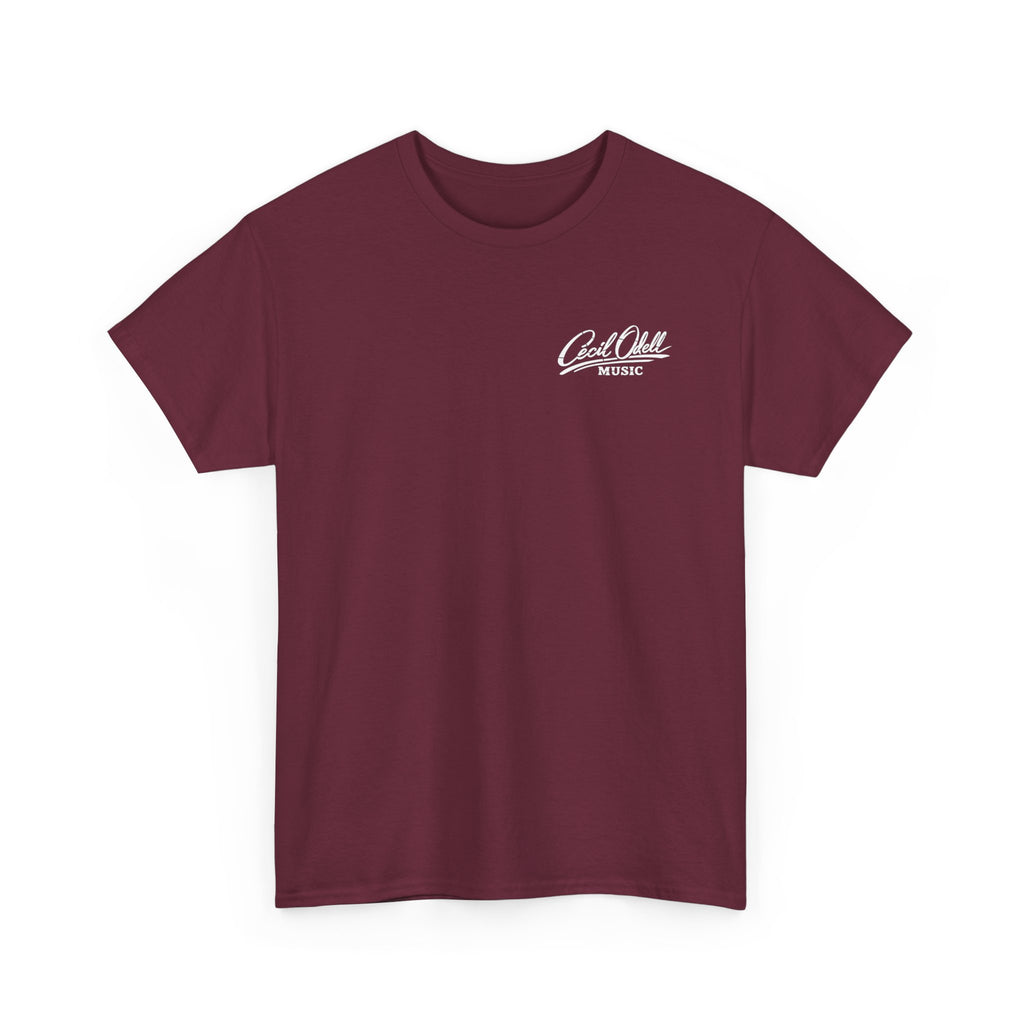 K9 Partner T-Shirt: 'Cecil Odell Music' Script Chest Design