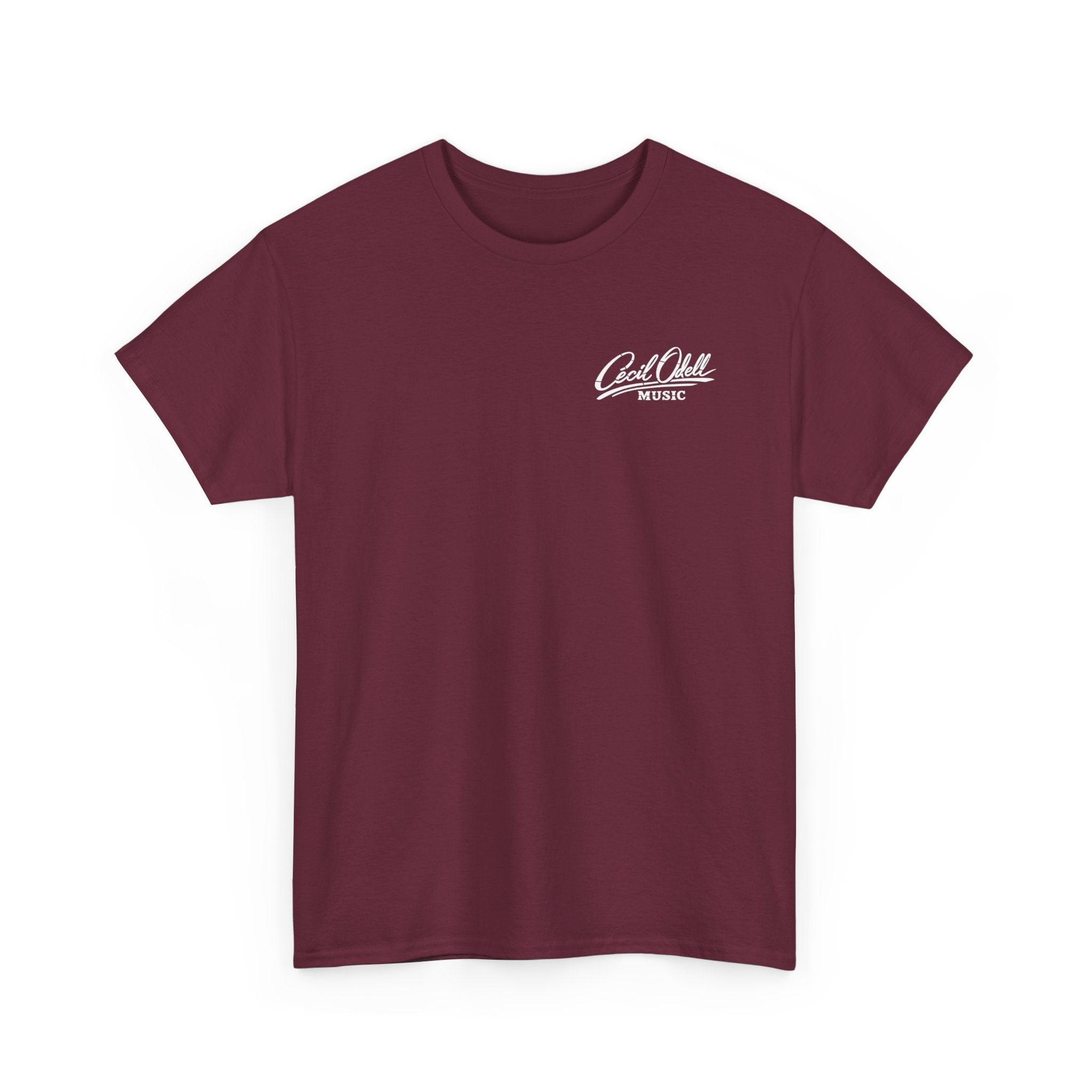 K9 Partner T-Shirt: 'Cecil Odell Music' Script Chest Design