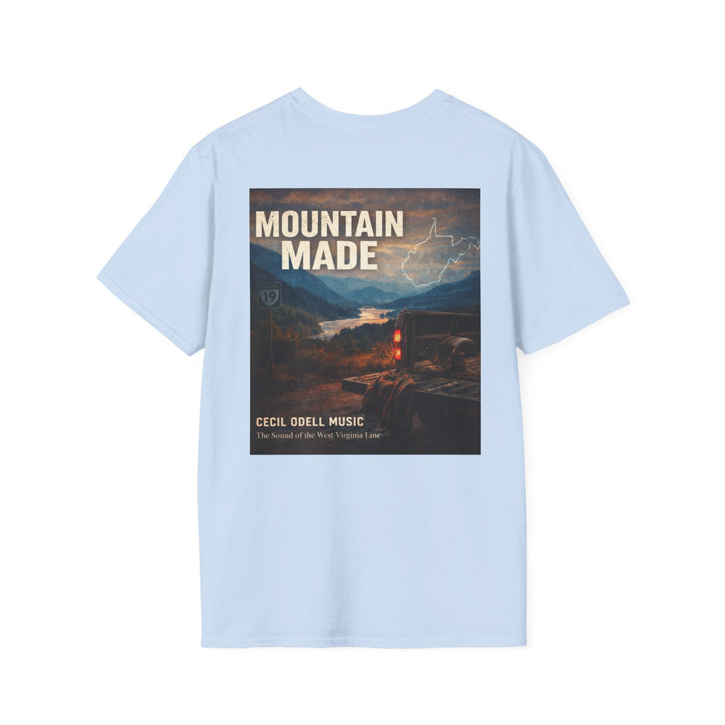 Mountain Made T-Shirt: "Cecil Odell Music" Vintage Mountain Landscape Tee