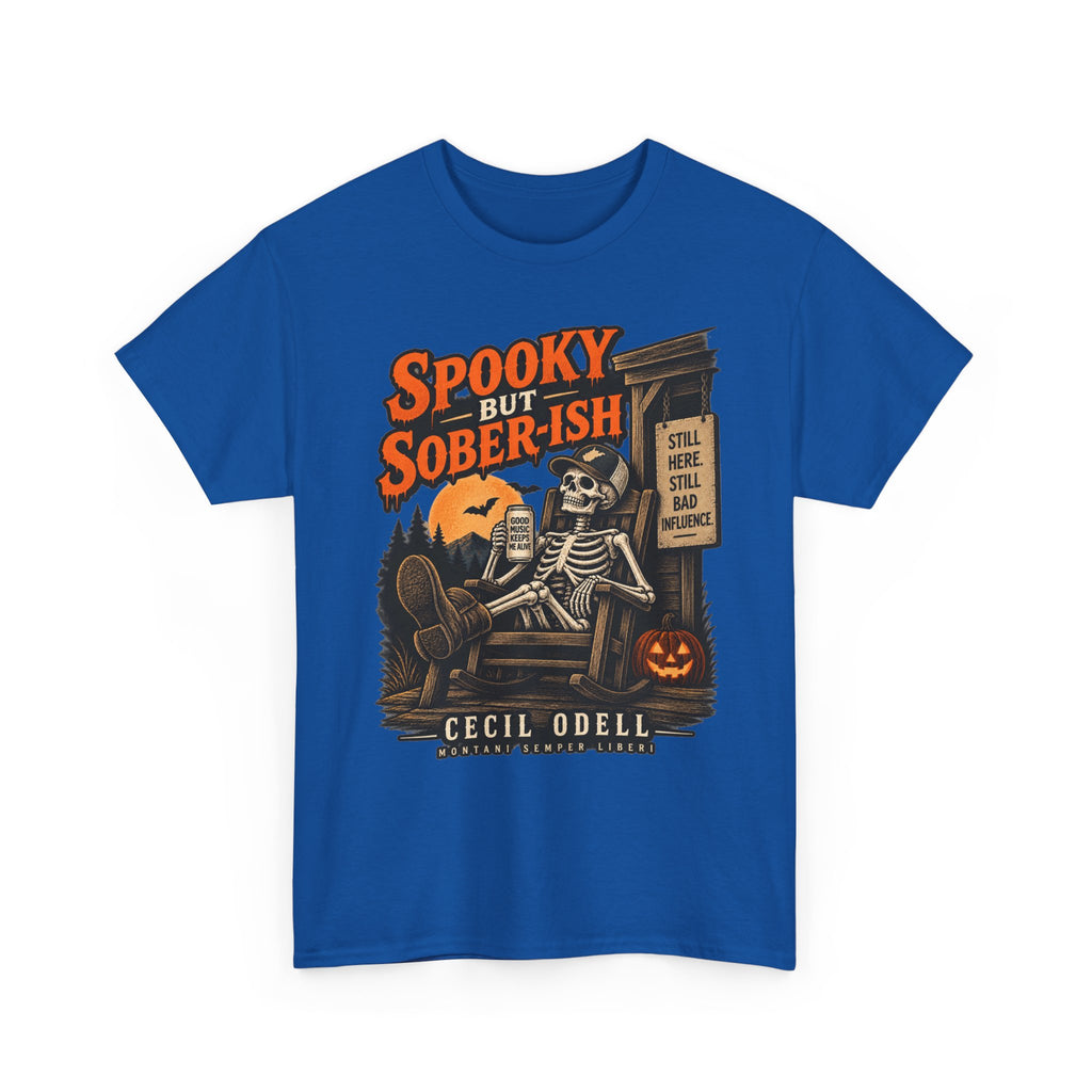 Spooky but Sober-ish Halloween Tee | Cecil Odell