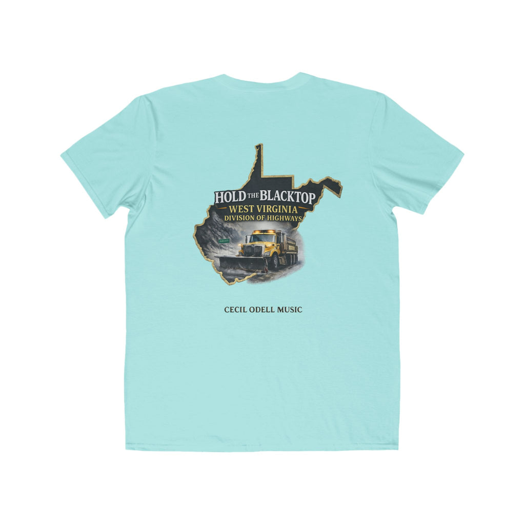 West Virginia Map T‑Shirt: "Hold the Blacktop" Vintage Truck Graphic Tee