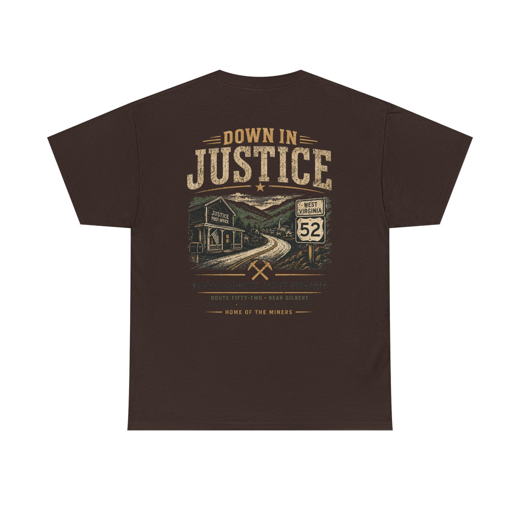 T-Shirt — "Down in Justice"