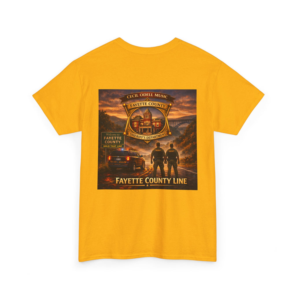 T-Shirt: Fayette County Line Album Art Tee