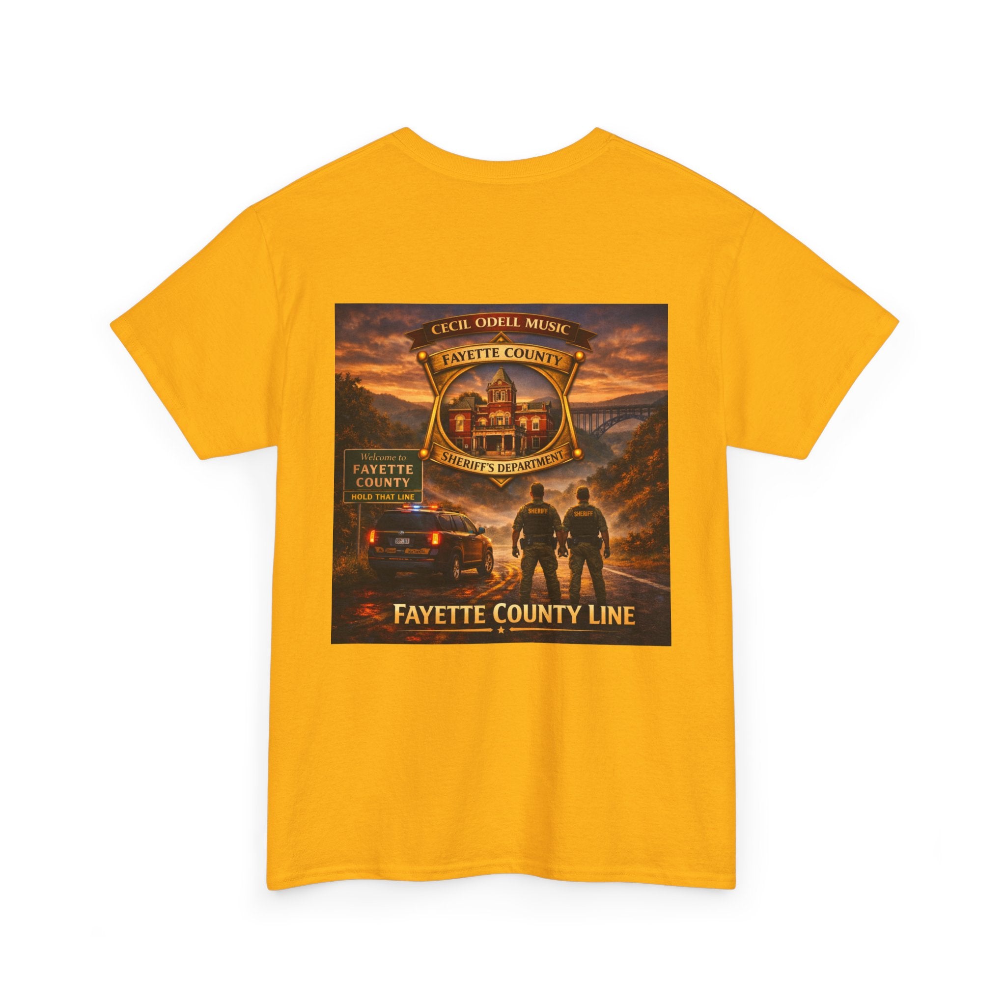 T-Shirt: Fayette County Line Album Art Tee