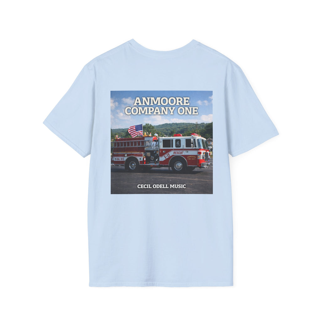 Firetruck Band Tee: "Anmoore Company One" Graphic T-Shirt