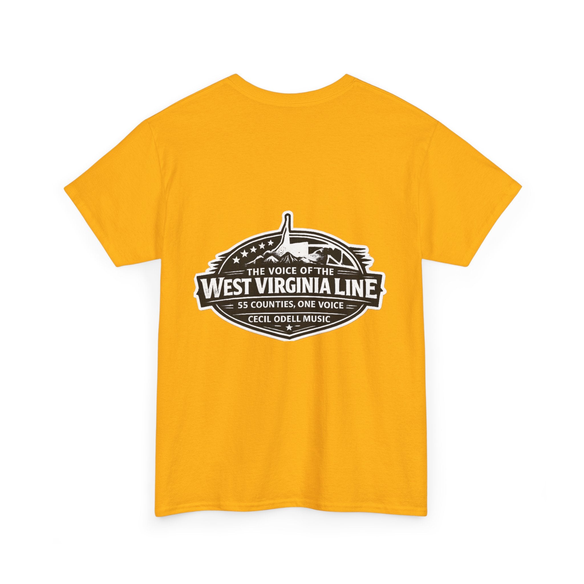 West Virginia Line Tee: 'The Voice of the West Virginia Line' Graphic T-Shirt