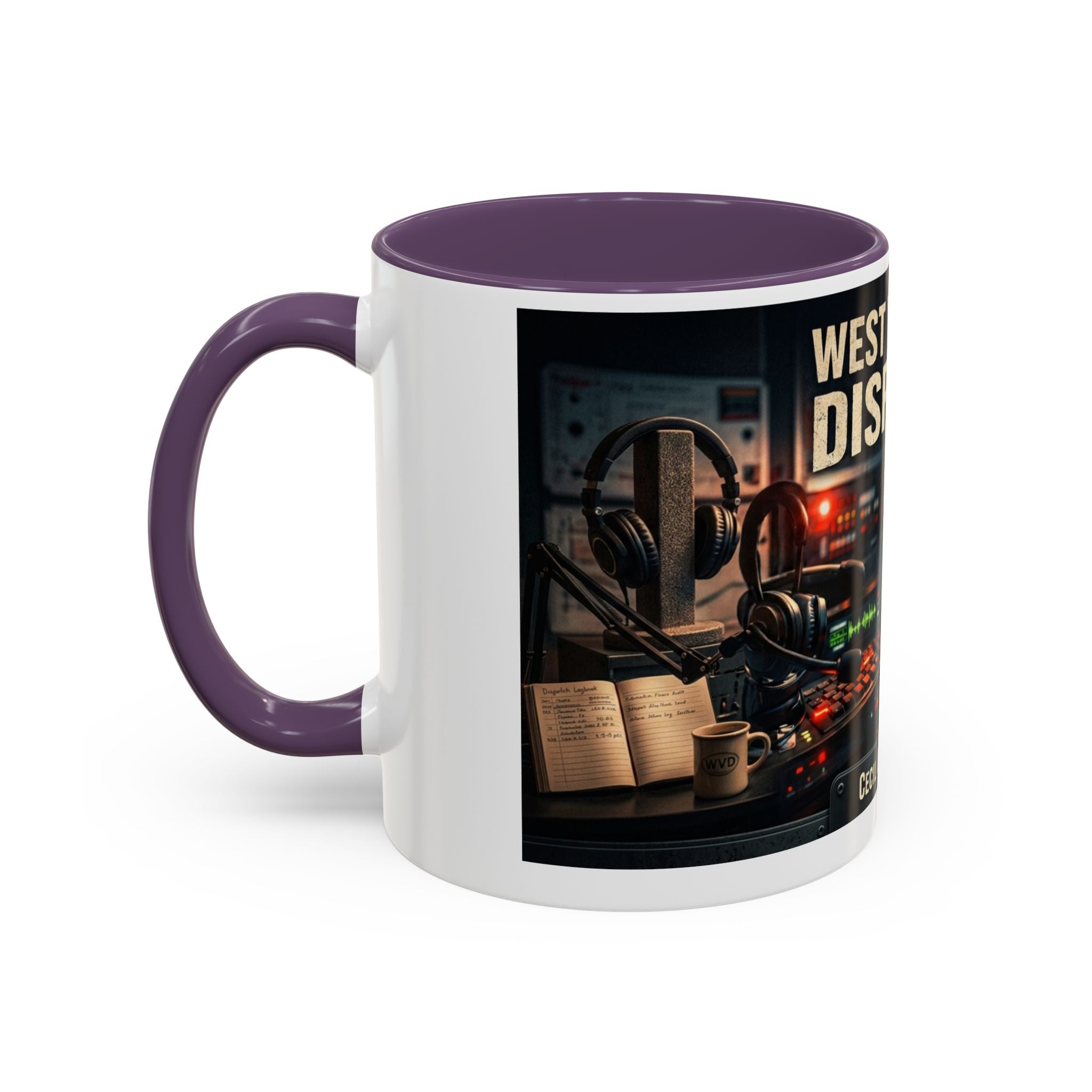 West Virginia Dispatch Accent Coffee Mug: Emergency Dispatch Radio Operator Gift (11/15oz)