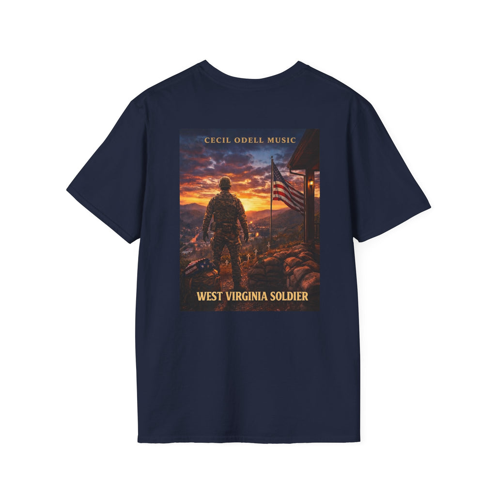 West Virginia Soldier T-Shirt: Patriotic Veteran Tribute Tee