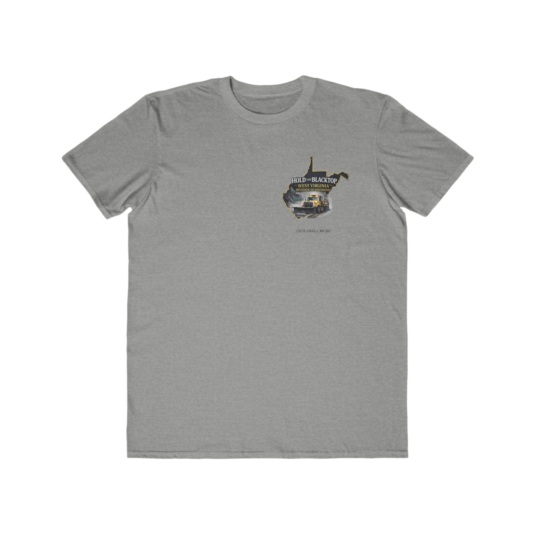 West Virginia Map T‑Shirt: "Hold the Blacktop" Vintage Truck Graphic Tee