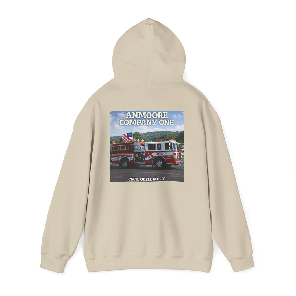 West Virginia Line Firetruck Hoodie: "The Sound of the West Virginia Line" Tribute Sweatshirt