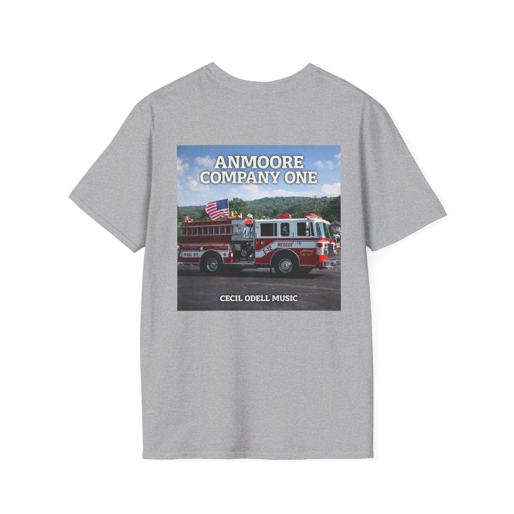Firetruck Band Tee: "Anmoore Company One" Graphic T-Shirt